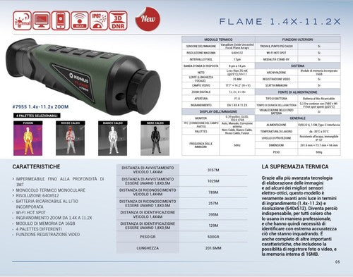 Konus Flame 7955 memoria 16GB foto video caccia notturna