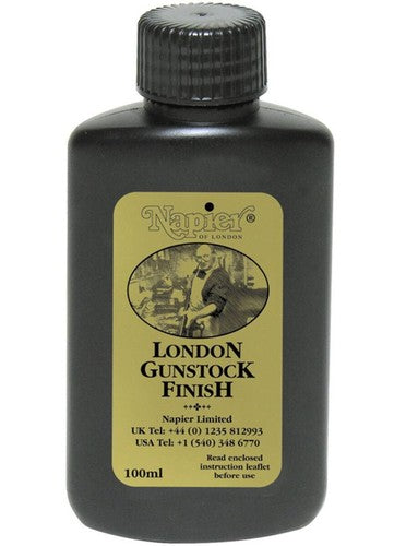 LONDON GUNSTOCK FINISH KIT NAPIER TRU OIL OLIO LEGNO DI ARMI CARABINA FUCILE