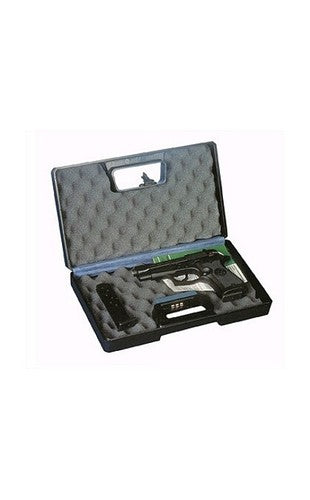 Rigid ABS pistol case with Negrini range combination
