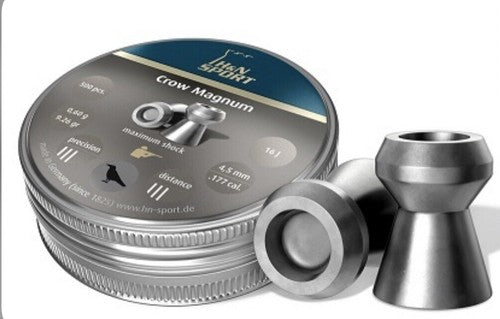 Piombini 4.5mm Crow Magnum H&n Sport Pallini Aria Compressa Airgun Co2 Balines