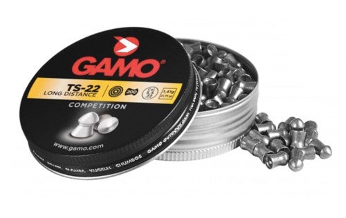 pallini 5,5 gamo ts-22 diabolo carabina fucile aria compressa airgun sport