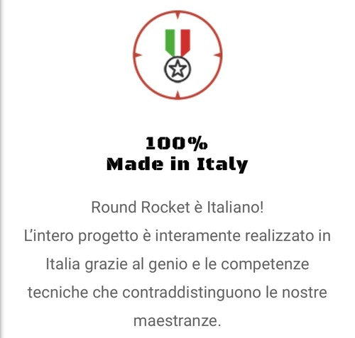 Palle Polimero Round Rocket calibro 50 Ram 110 pz Umarex T4E HDR50 biglie fionda