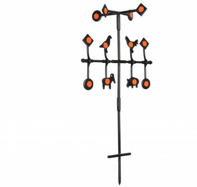 Bersaglio Gamo Spinner Deluxe Metallico Rotante per Carabina Aria Compressa co2