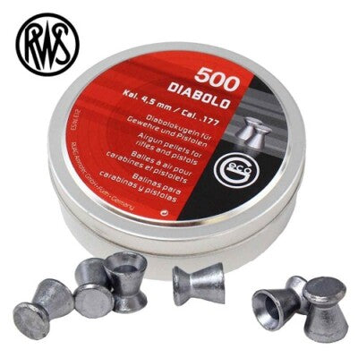 Piombini 4.5mm Geco diabolo pellets per carabina aria compressa plombs airgun