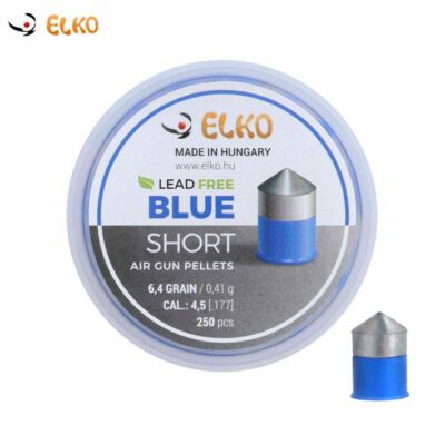 Piombini 4.5mm elko blue short pellets acciaio pistola co2 diabolo aria compressa