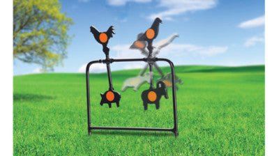 Bersaglio metallico gamo plinking carabina aria compressa co2 tiro a segno