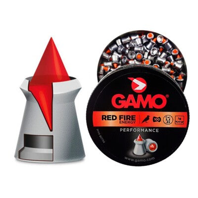 Piombini Gamo Red Fire 4.5mm 177 con punta espansiva in polimero per aria compressa plinking 125pz - Armeria Sicilia