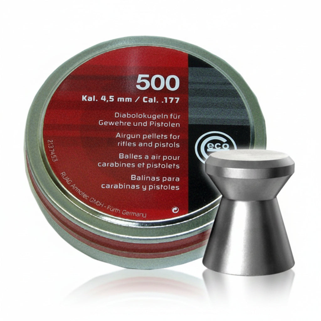 Geco Diabolo 4.5mm confezione 500 pallini plinking biathlon 10m