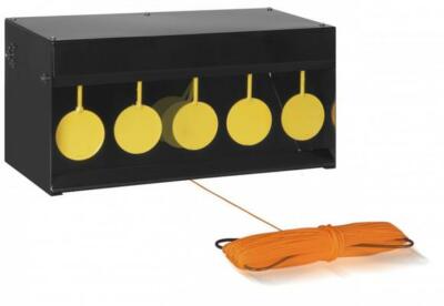 Bersaglio metallico Gamo 5 Target Diabolo Piombini 4.5 pellets paintball softair