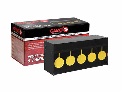 Bersaglio metallico Gamo 5 Target Diabolo Piombini 4.5 pellets paintball softair