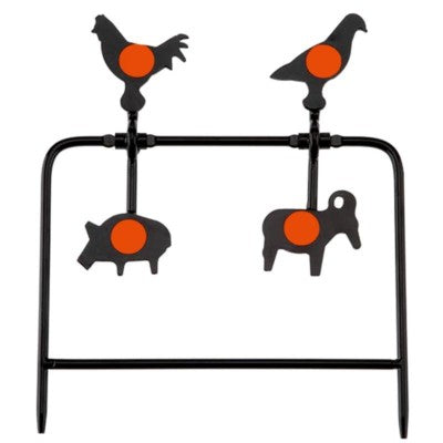 Bersaglio metallico gamo plinking carabina aria compressa co2 tiro a segno