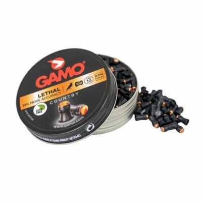 GAMO LETHAL DIABOLO 4.5MM 177 PELLETS FOR AIR RIFLE PLINKING
