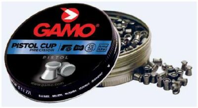 PIOMBINI 4.5 GAMO PISTOL CUP DIABOLO AIR RIFLE CAL 4.5 177 PELLETS