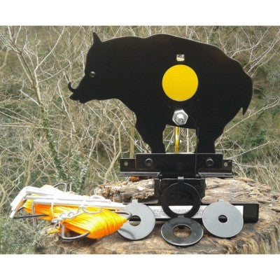 BERSAGLIO METALLICO GAMO CINGHIALE PIOMBINI CARABINA ARIA COMPRESSA AIRGUN JSB