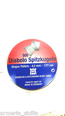 pallini 4,5 diabolo spitzkugeln gamo diana aria compressa sport airgun