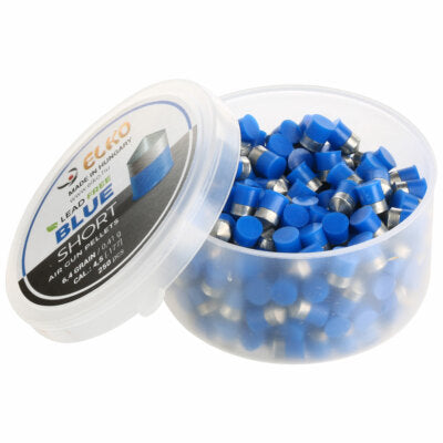 Piombini 4.5mm elko blue short pellets acciaio pistola co2 diabolo aria compressa