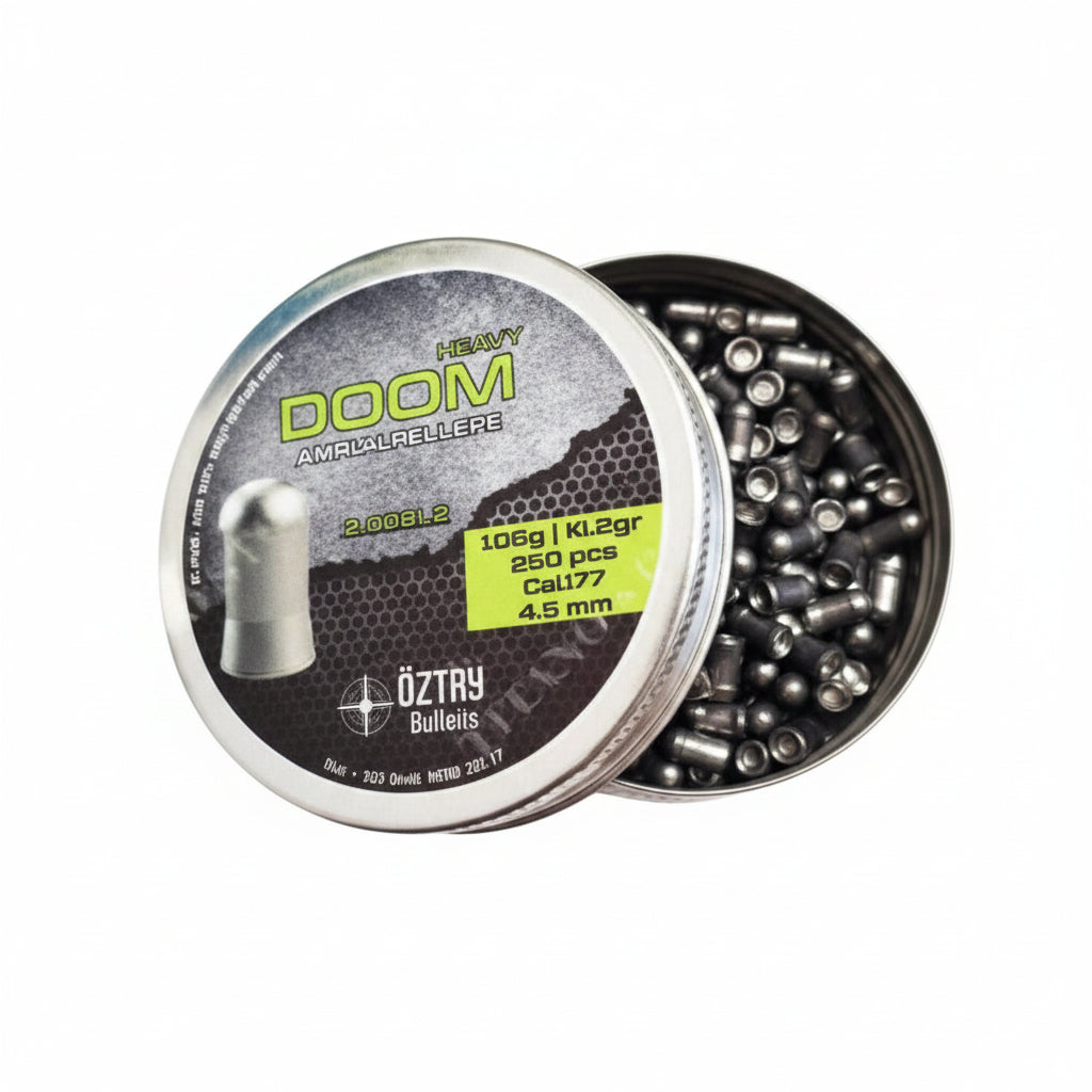 Oztay Heavy Doom diabolo 4.5mm extra pesante oltre 16 joule precisione 20m
