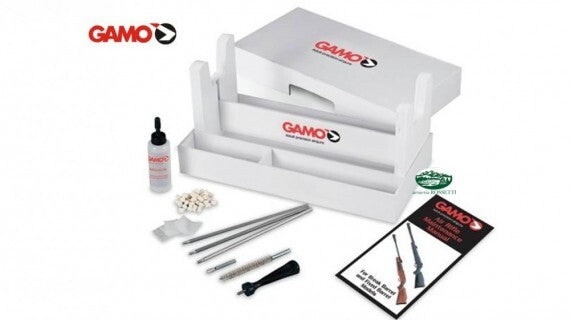 Gamo air rifle cleaning kit for maintenance, 4.5 airgun pellets 