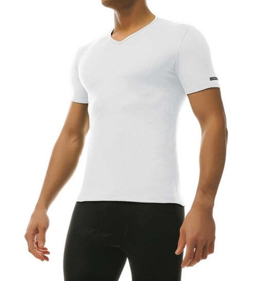 T-shirt stability dfenstec colore rossa taglia S manica corta sport tiro a volo