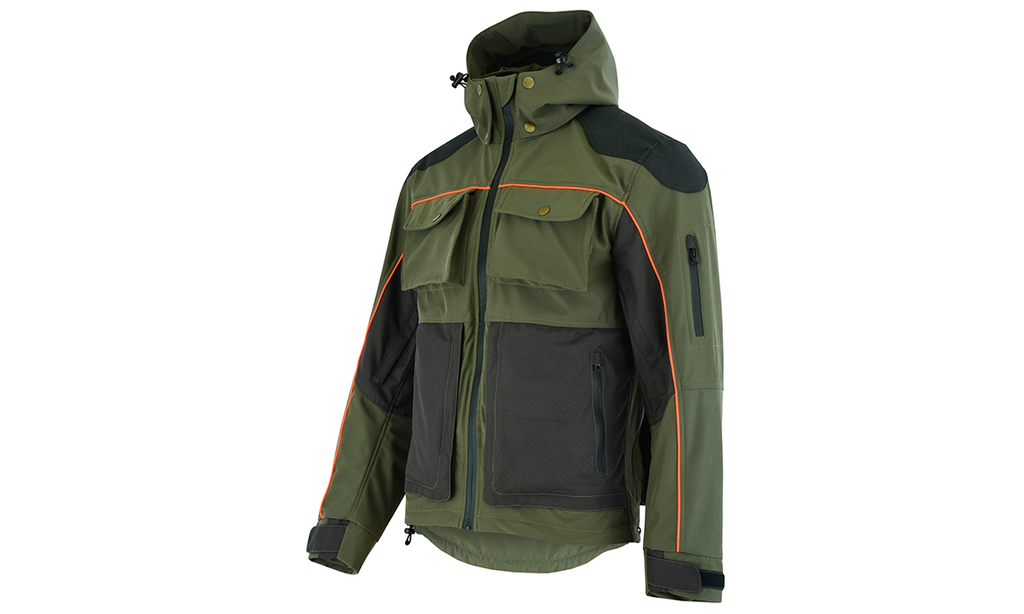 Giacca tecnica da caccia Kreato impermeabile waterproof trekking tempo libero