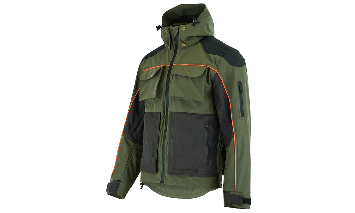 Giacca tecnica da caccia Kreato impermeabile waterproof trekking tempo libero