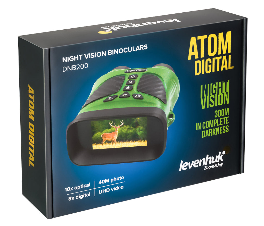 Visore notturno binoculare Levenhuk Atom Digital DNB200 caccia outdoor night