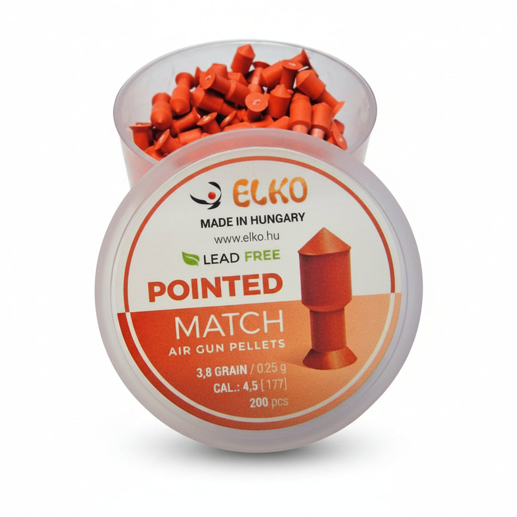 Piombini Elko Pointed Match 4.5mm 200pz lega metallo ceramica alta velocità
