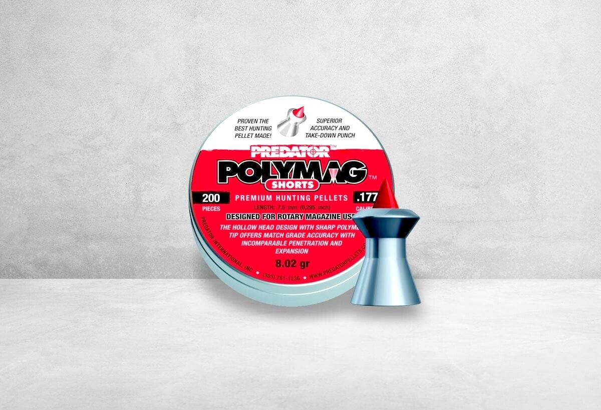 Piombini 4.5mm Jsb polymag shorts pallini aria compressa per co2 airgun pellets