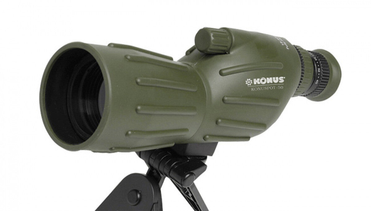 MONOCOLO CANNOCCHIALE BIRDWATCHING KONUS KONUSPOT50 15-40x50 zoom treppiede 7124