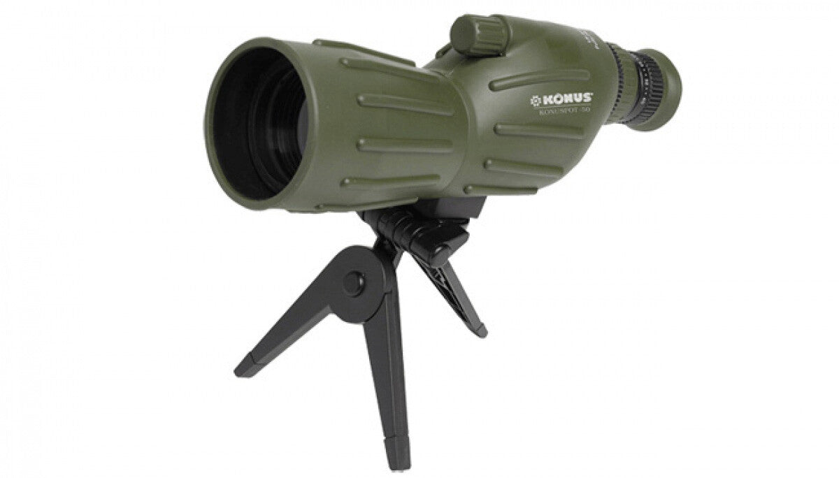 MONOCOLO CANNOCCHIALE BIRDWATCHING KONUS KONUSPOT50 15-40x50 zoom treppiede 7124
