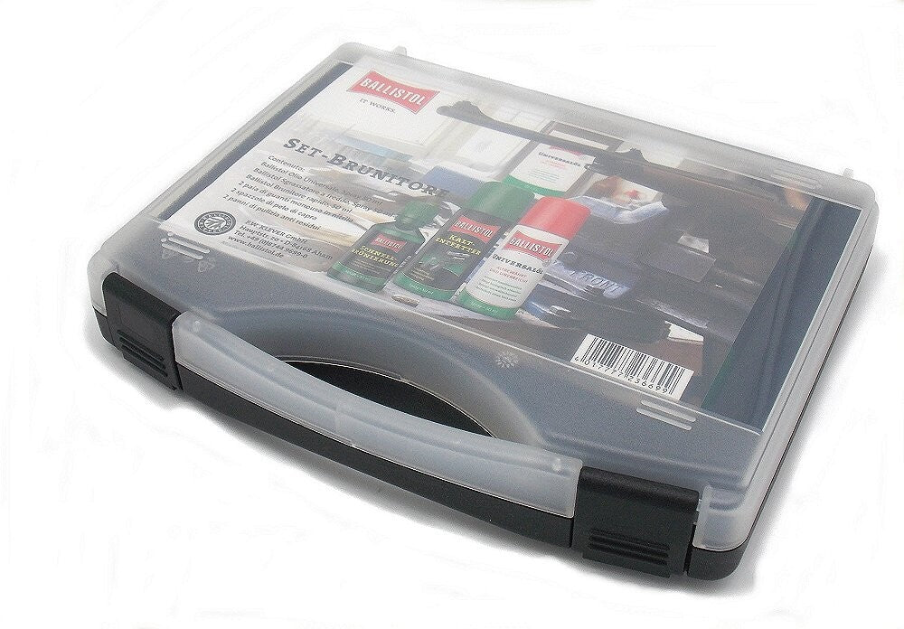 Ballistol cold burnishing kit for steel metals gun restoration black color