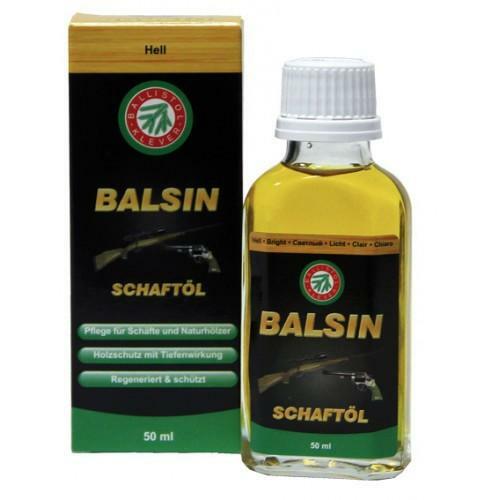 olio ballistol balsin per legno calci fucile 50ml professionale resistente acqua