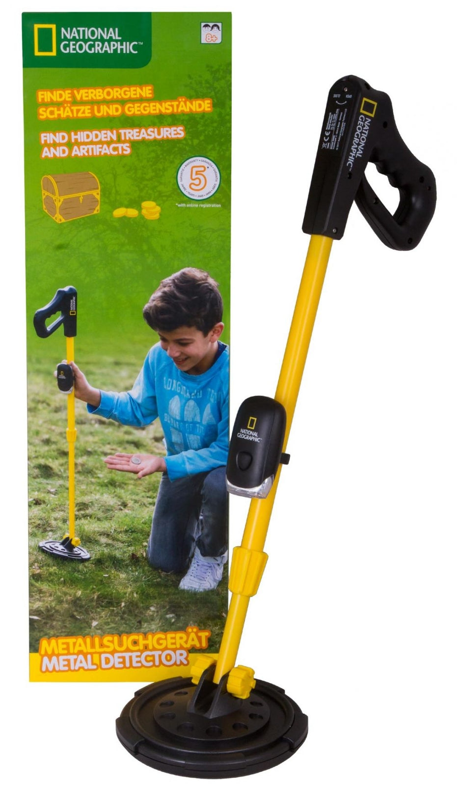 Regalo Bambini Metal Detector Cercametalli caccia al tesoro divertimento hobby
