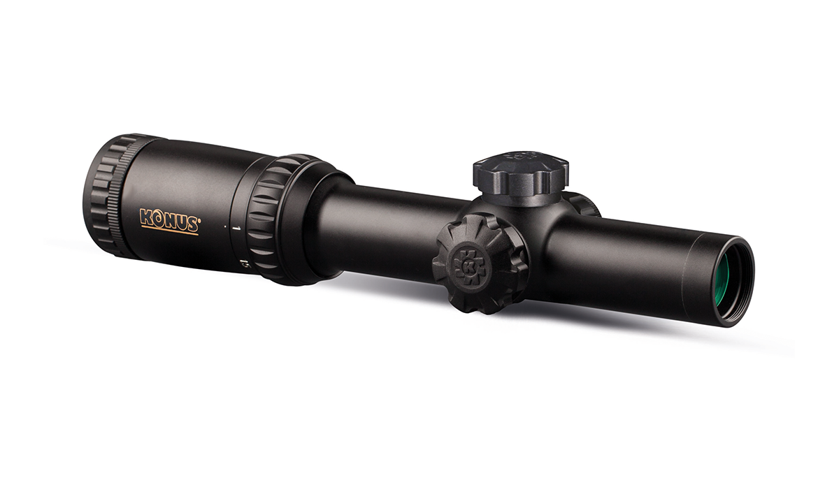 OTTICA DA MIRA DA CACCIA KONUSPRO M-30 1-6x24 RETICOLO ILLUMINATO POLIGONO 7182