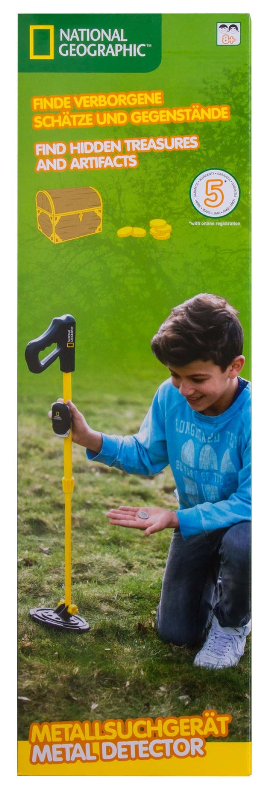 Regalo Bambini Metal Detector Cercametalli caccia al tesoro divertimento hobby
