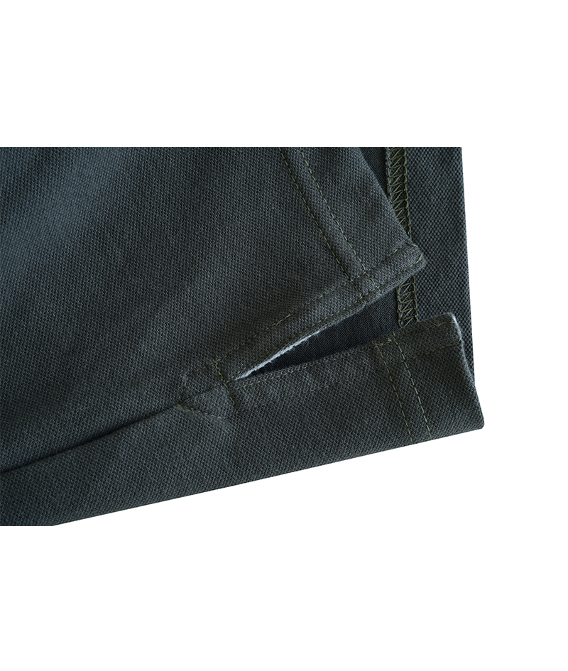 T-shirt manica lunga uomo polo da caccia konustex cotone militare softair pesca