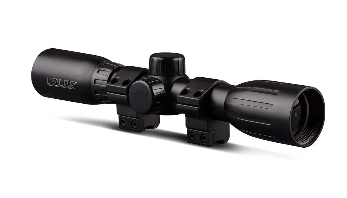 Ottica da mira cannocchiale konusfire 4x32 carabina softair airguns paintball