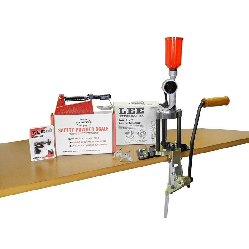 Lee Turret 4-Station Press with Auto Index Value Kit reloading press 90928 