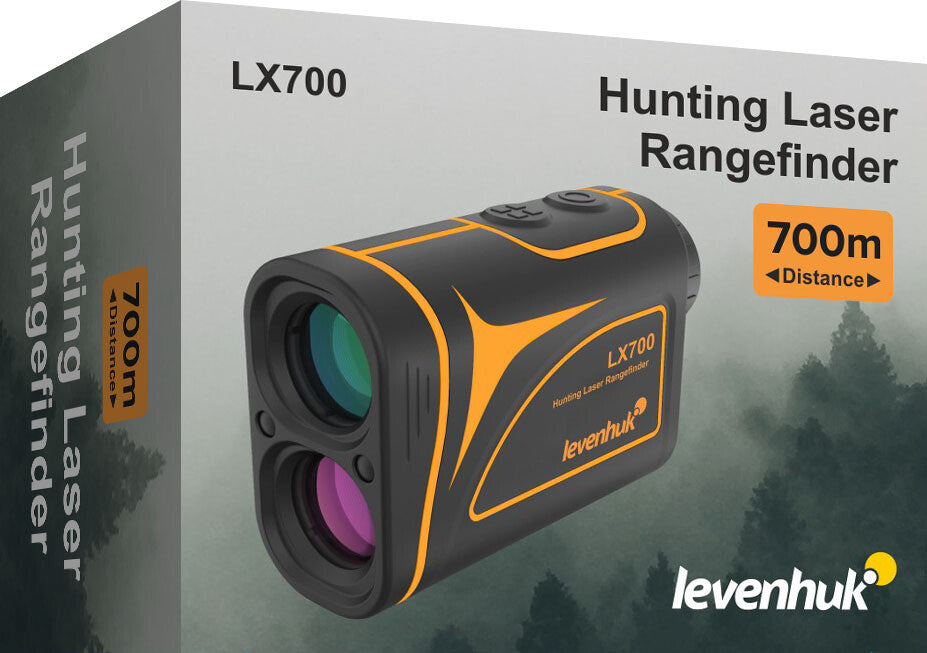 Telemetro laser da caccia Levenhuk LX700 golf distanza 5-700mt rangefinder 81416