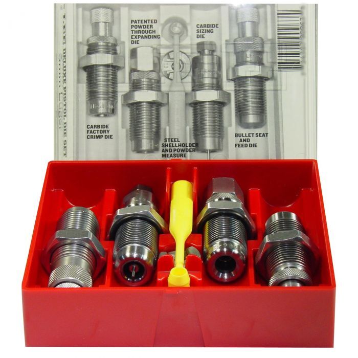 Lee precision 4 dies set matrici 40 S&W carbide deluxe pistol reloading 90965