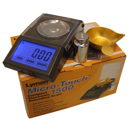 Lyman Micro Touch 1500 Electronic Reloading Precision Scale 