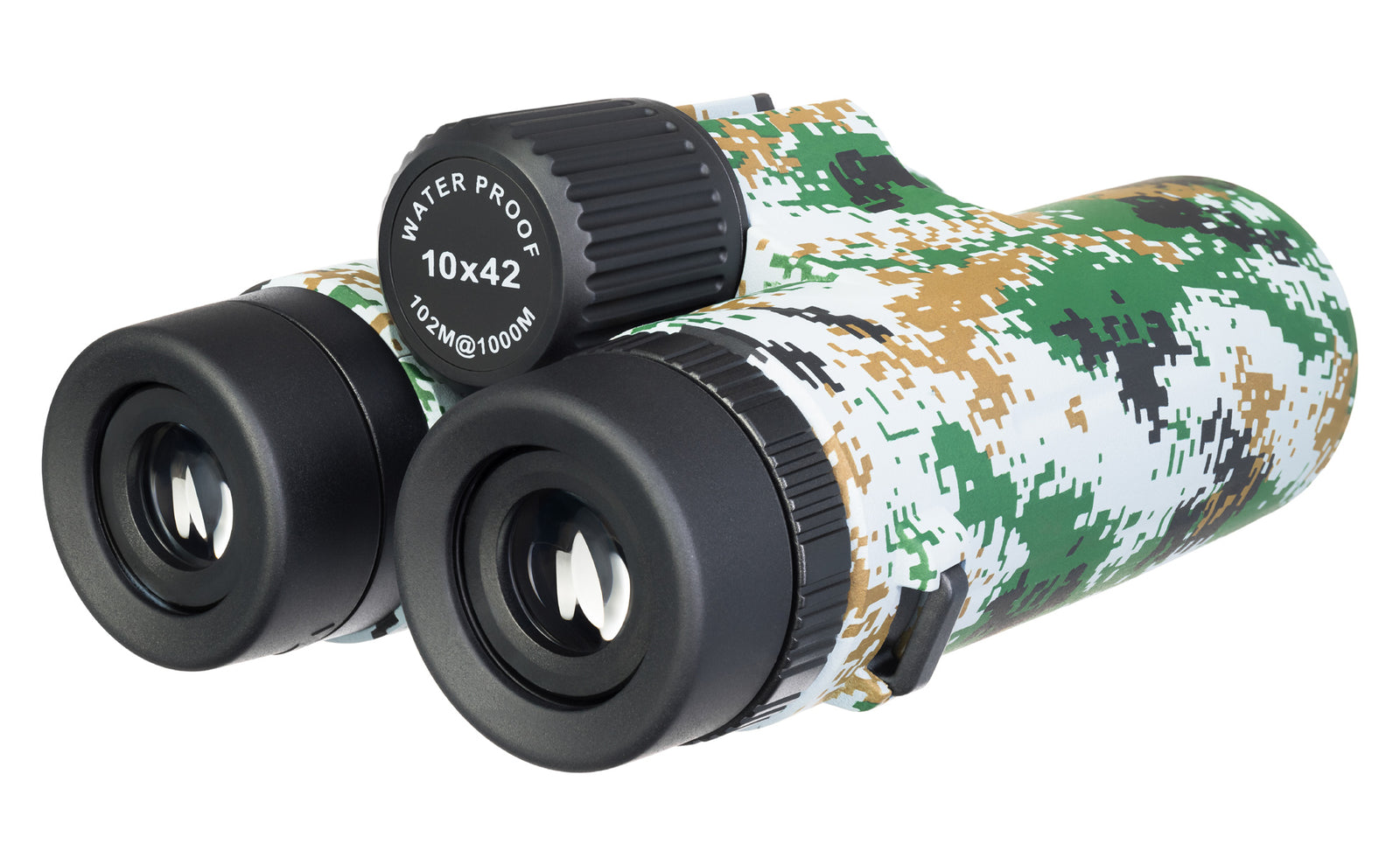 Binocolo professionale con reticolo levenhuk camo 10x42 da caccia trekking sport