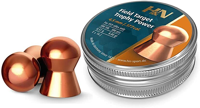 4.5mm 177 H&amp;N SPORT Field Target Trophy Power Air Rifle Pellets