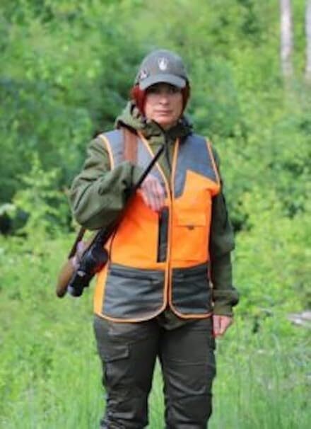 Gilet Da Caccia Al Cinghiale Sottobosco Orange Konustex Gametop Alta Visibilità
