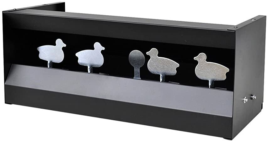 Bersaglio magnetico anatre 4+1 per carabina aria compressa co2 plinking paintball softair