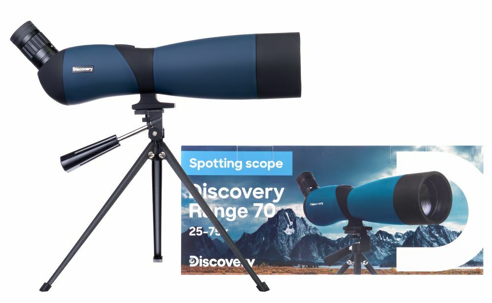 Cannocchiale terrestre Levenhuk Discovery Range 50 60 70 bird watching caccia
