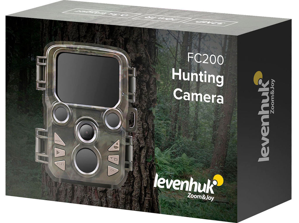 Fotocamera da caccia levenhuk FC200 fototrappola videocamera night vision 82872