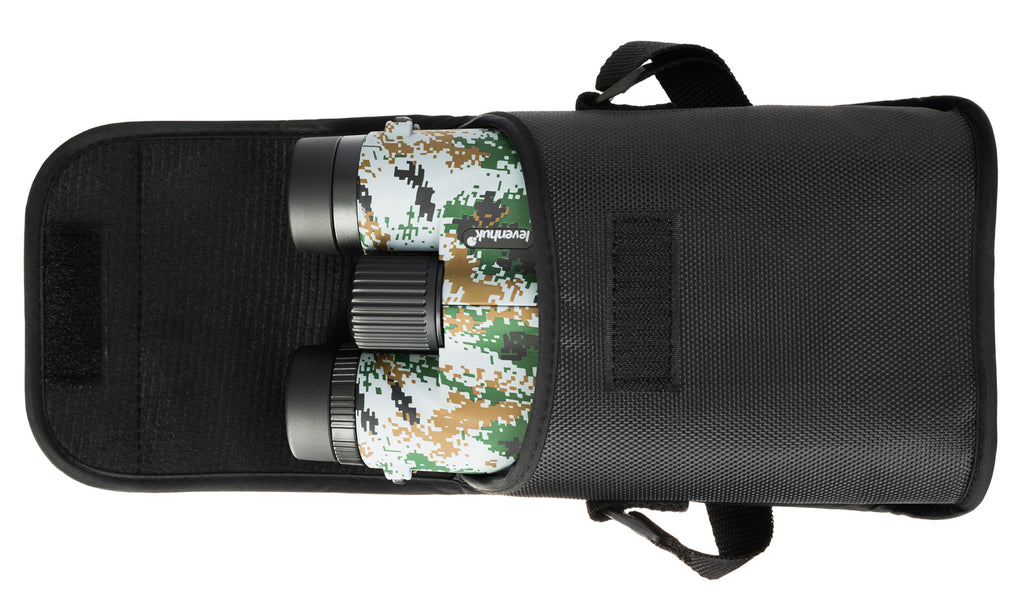 Binocolo professionale con reticolo levenhuk camo 10x42 da caccia trekking sport