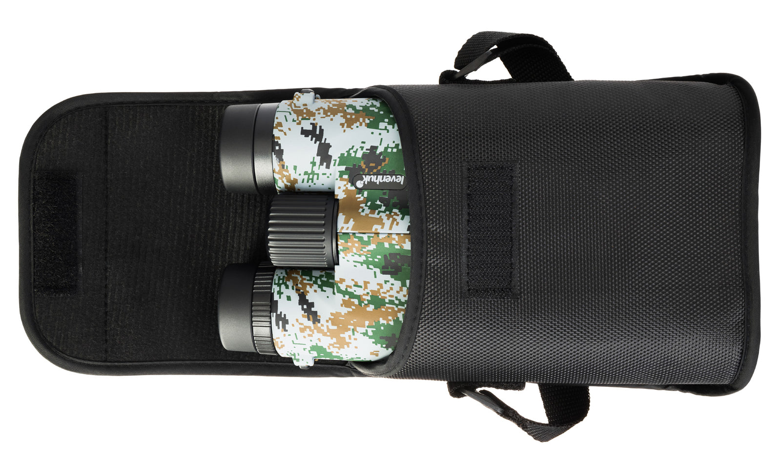 Binocolo professionale con reticolo levenhuk camo 10x42 da caccia trekking sport