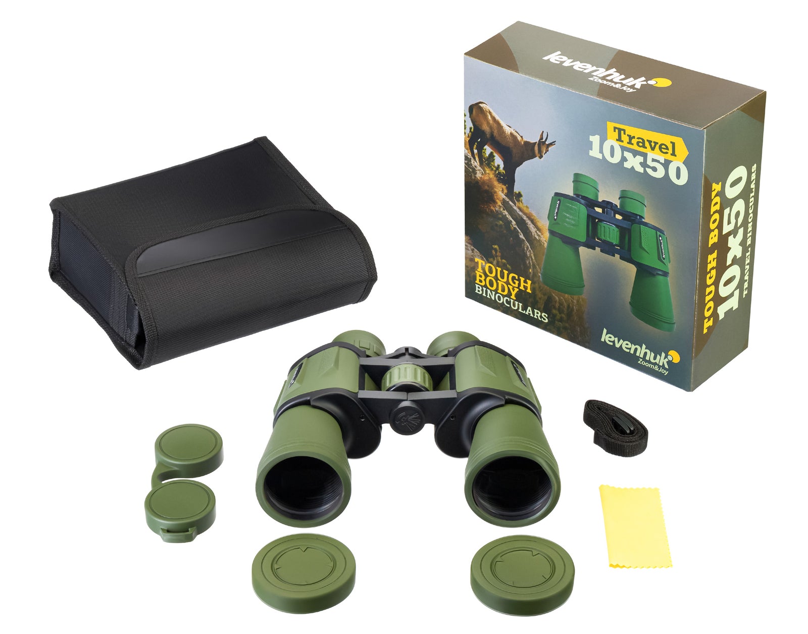 Binocolo professionale Levenhuk Travel per birdwatching escursionismo trekking